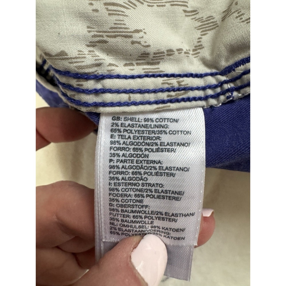 The North Face Purple Cargo Hiking Shorts Size‎ 12 Long Outdoors - Picture 12 of 13